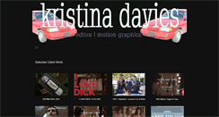 Desktop Screenshot of kristinadavies.com